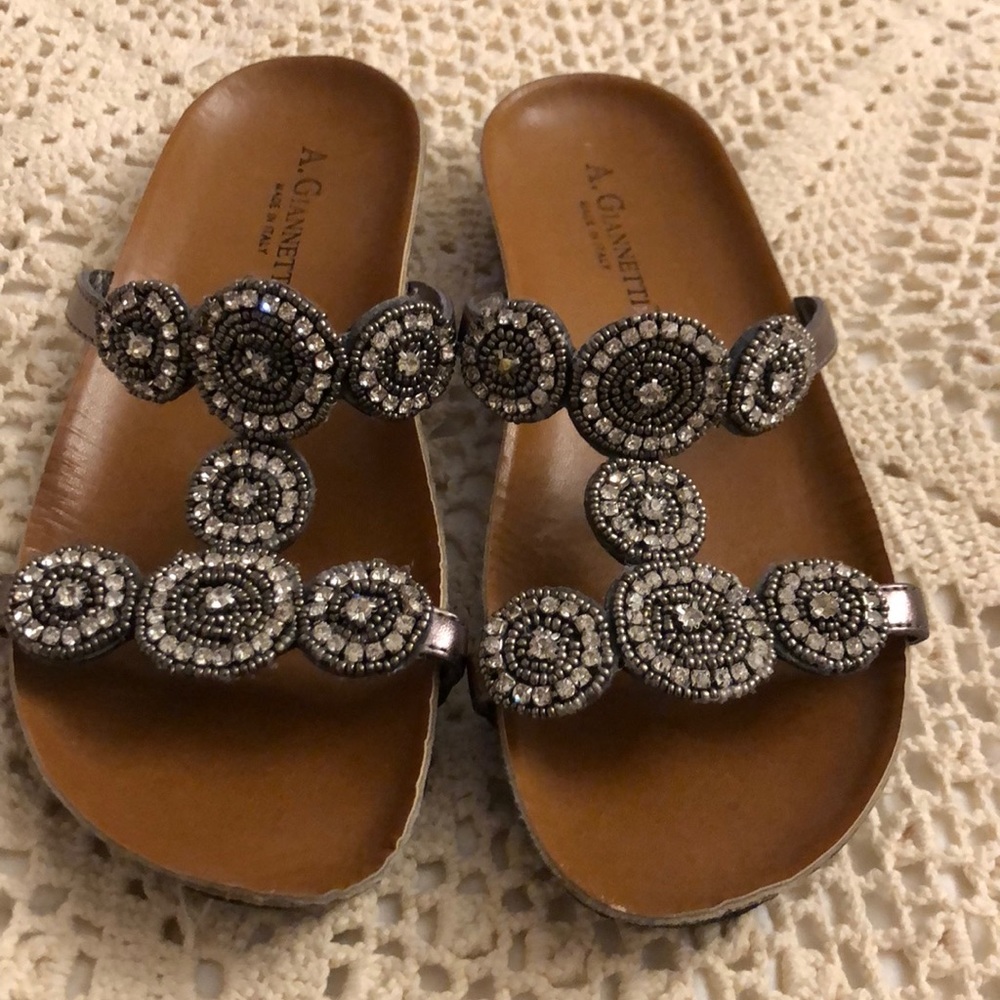 Beaded sandals